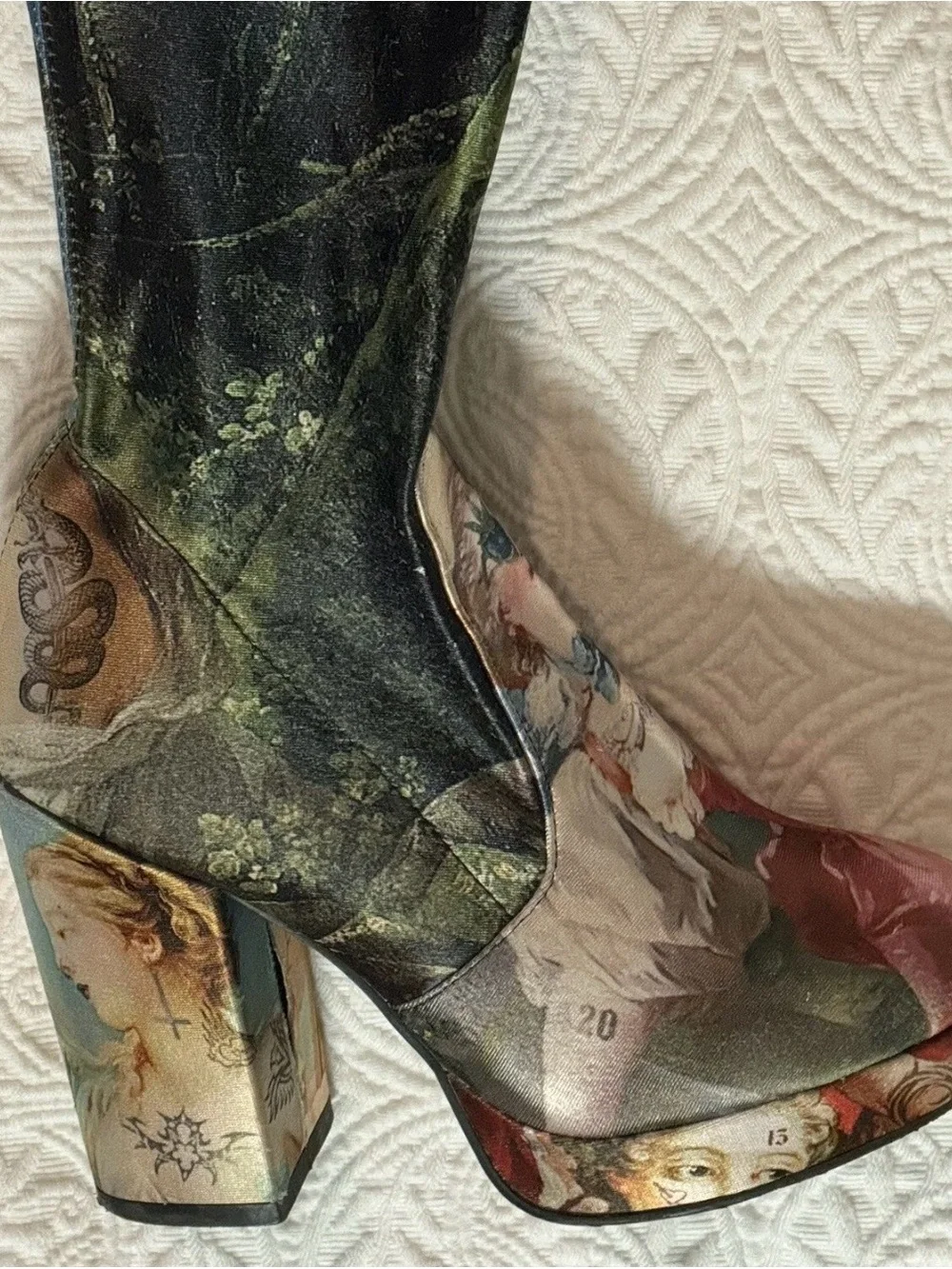 Da Vinci’s Demon’s Thigh High Boots by Current Mood size 5